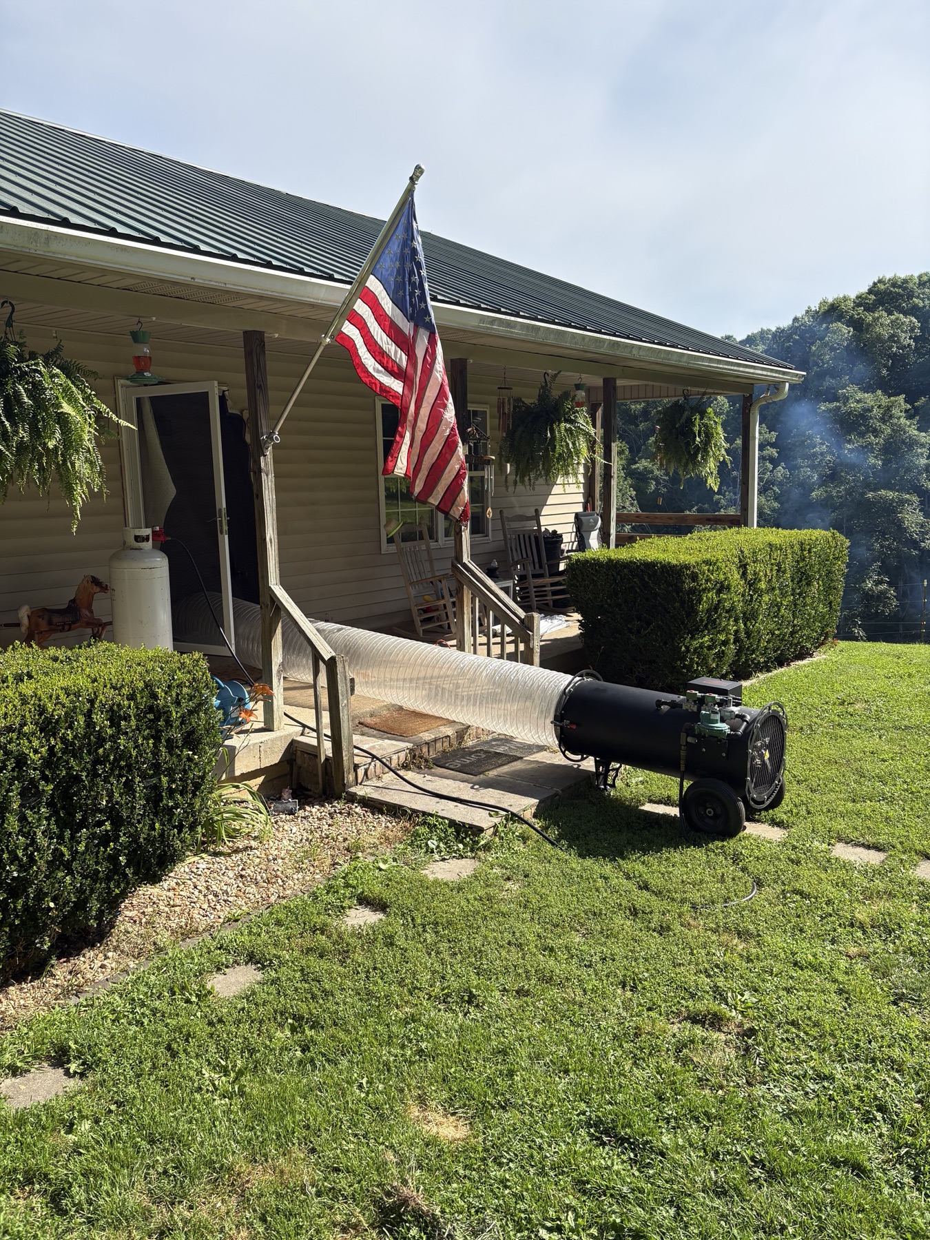 EcoForce bed bug heat treatment equipment for Mt. Juliet and Wilson County homes